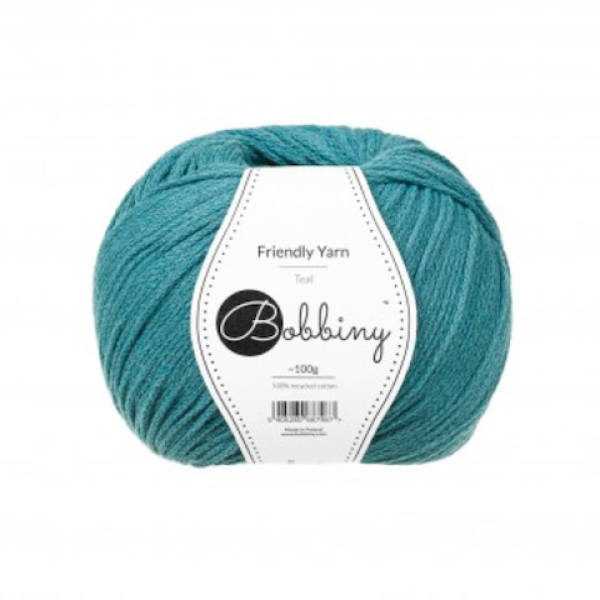 Friendly Yarn - Teal - Bobbiny